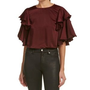 Ruffle Sleeve Top